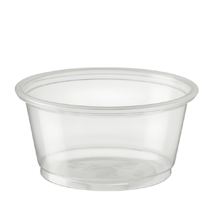 Clear Plastic Sauce Containers – 50ml (Carton of 1000)