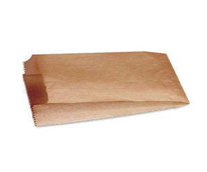 Square Bottom Paper Bags – Brown, 18.5 x 10 x 4cm (Pack of 500)