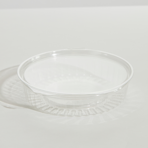 Clear Plastic Show Bowls with Flat Lids – 590ml (20oz) | Carton of 150