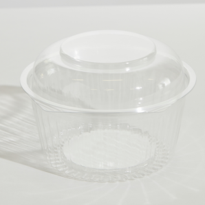 Clear Plastic Show Bowls with Dome Lids – 950ml (32oz) | Carton of 150
