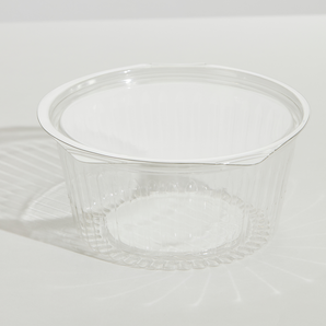 Clear Plastic Show Bowls with Flat Lids – 1420ml (48oz) | Carton of 150