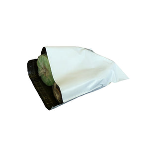 Plain White Courier Satchels (Large) – 60 x 65cm + 4cm Lip