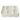 Stack of white cornstarch divided serving trays on a white background