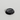 Black coffee cup lid on a light gray background