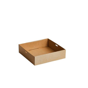 Square Catering Tray Base (25.5x25.5x6cm) – Pack 100