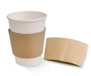 Coffee Cup Sleeves Small 8oz 80mm – Pack 1000