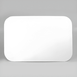 800g Foil Tray Lid (19x11cm) – Pack 500