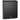 Interleaved Slim Towel Dispenser Black