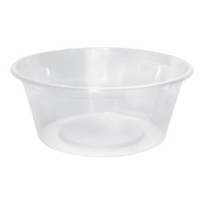 Clear Plastic Round Takeaway Containers – 280ml (Carton of 1000)