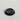 Black coffee cup lid on a light gray background