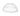Clear plastic dome lid on a white background