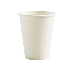 Single Wall Coffee Cups White 12oz – Pack 1000