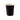 Single Wall Coffee Cups Black 8oz – Pack 1000