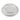 White plastic lid on a white background